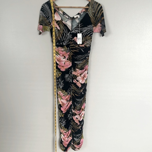 Favorite Daughter The Bad Decisions V-Neck Body-Con Hawaiian Dress Size XS - Picture 13 of 16